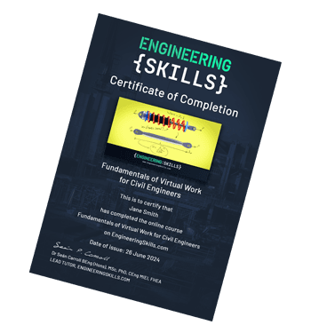 Completion certificate
