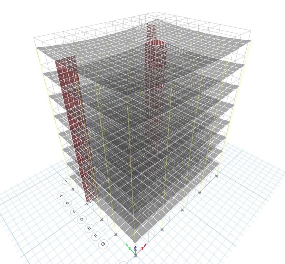 ETABS model results | EngineeringSkills.com