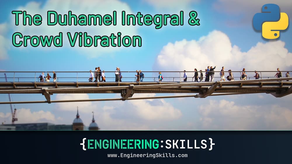 Simulating Crowd-induced Vibrations using the Duhamel Integral