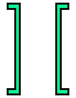 Double channel geometry defined using `sectionproperties` | EngineeringSkills.com