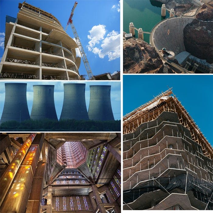 Modern concrete structures | EngineeringSkills.com